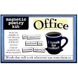 kids and infants educational toys item: Magnetic Poetry Office Magnetic Poetry Kit