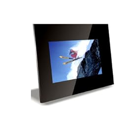 12.1" Black Digital Photo Frame. 1GB memory, with remote, MP3/MP4, Multimedia player with USB interface.
