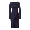 APART Damen Kleid/ Knielang Kleid mit V-Aussschnitt