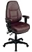 Ergonomic Office Chair - Professional Dual Function High Back Leather Chair - Office Star - EL4300