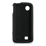 Premium Soft BLACK Durable Rubber Silicone Skin Case for LG Chocolate Touch 4 VX8575 - Verizon