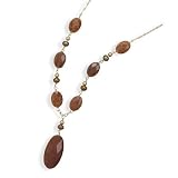 Sterling Silver 16 + 2 Inch Extension 14/20 Gold Filled Multi Stone Necklace