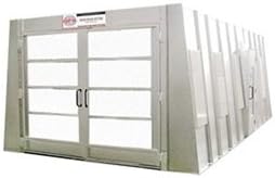 Paint Spray Booth, 12 x8.5 x24 ft.