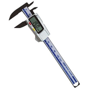 シンワ デジタルノギス カーボンファイバー製 100mm 19978