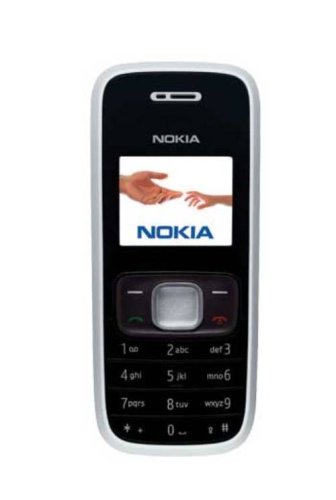 Nokia - 1209 - Téléphone portable monobloc - Ecran CSTN - EGSM 900 / 1800 - Gris
