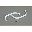 E-Flite Landing Gear Strut Set, White: Blade 400