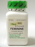 Feminine 300 mg by Heel USA BHI. 100 Tablets.