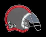 Ohio State Buckeyes Neon Football Helmet