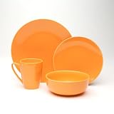 SengWare Classic Round 16-pc. Dinnerware Set - Tangerina
