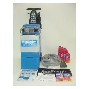 Almost new Rug Doctor Carpet Shampooer with Upholstry attachment & solution