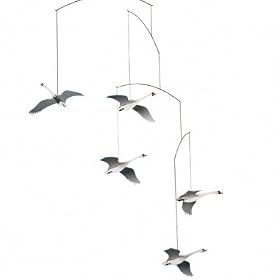 Flensted mobiles �t�����X�e�b�h ���r�[�� �s Scandinavian Swans �t