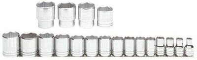 Stanley Proto J54109 19 Piece 6 Point 1/2" Drive Socket Set by Stanley Proto