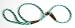 Mendota Twist Braided Slip Lead (Color=Taffy,Size=3/8 inch x 4 foot)