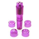 Pipedreams Mini-mite Waterproof Mini Vibrator, Purple, ,
