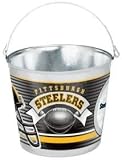 Pittsburgh Steelers Metal 5 Quart Pail