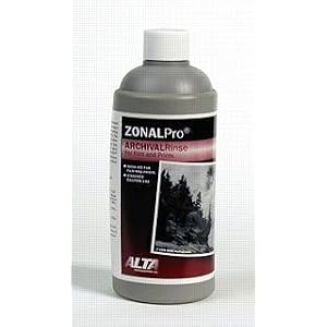 Alta Zonal Pro 62AR16 Archival Rinse Washing Aid 16oz. Makes 8 Gallons by