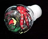 Chilies & Kokopelli Design - Hand Painted - Wine Bottle Stopper
