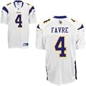 Brett Favre Authentic Reebok White Vikings Jersey Size XXL (54)
