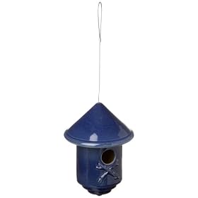 Habita Birdhouse Branches Blue by 