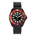 H3 GS1, Black w/Date, Green, Red Bezel, Black Stainless