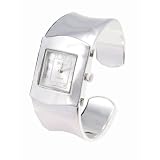 Geneva Platinum Ladies Silverplated Bangle by Geneva