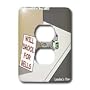Rich Diesslins Funny Dogs Cartoons - Pavlovs Dog Begging - Light Switch Covers - 2 plug outlet cover
