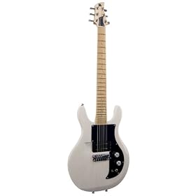 Ampeg AMG100BLD Wood-Bodied Dan Armstrong Electric Guitar Electric Guitar, Blond Finish by 