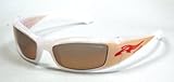 Arnette Rage Ice White And Light Brown With Red Element