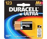 Duracell 26987 DL123 3V Photo Lithium Battery, 1 Pack