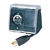 Intermatic P1131 Heavy Duty Above Ground Pool Pump Timer with Twist Lock Plug and Receptacle