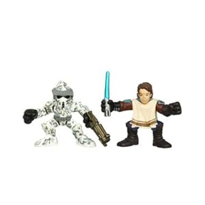 Star Wars 2010 Galactic Heroes 2Pack Anakin Skywalker ARF Trooper