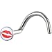 Surgical Steel White and RED LIPS Logo Nose Ring