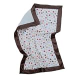Cocoa Sky Dot Stroller Blanket