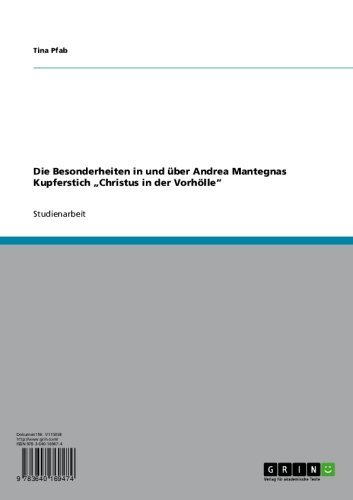 Die Besonderheiten in und über Andrea Mantegnas Kupferstich 