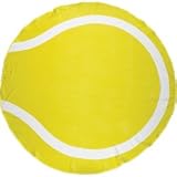 Tennis Ball Beach Towel (COLOR: Yellow/White)