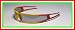 AUTHENTIC CHRISTIAN DIOR BANDAGE 1 WRAP AROUND SPORTY SUNGLASSES - womens/ladies