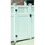 Genova Building Products FGL100 Lattice Privacy Fence Gate Kit