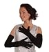 Spielwaren : Paar Stretchhandschuhe, ca. 60 cm, schwarz
