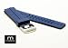 Navy Blue
NAVY BLUE 22mm Double Tang Modena Italian Rubber Dive Watch Band Fits LuminoxSeries: 3000 Original Navy SEAL Dive Series, etc.