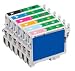 XpressNetworks - 4 Sets of 6 Ink Cartridges for Epson Stylus Photo R200 R220 R300 R300M R320 RX300 RX500 RX600 RX620 R340 RX320 Compatibles T481 T482 T483 T484 T485 T486