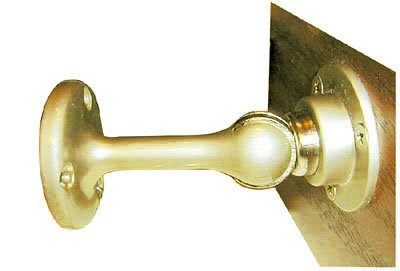 SOSS Magnetic Door Holder  Stop Bright GoldB0006LA32I 