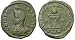 Crispus, Caesar 317 - 326 A.D.; Bronze AE 3