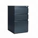 Alera(tm) PB532819CH - Three-Drawer Mobile Ped File w/Full-Length Pull, 15-7/8w x19-1...