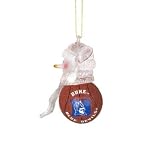 NCAA Duke Blue Devils Acrylic Snowman Basketball 2 1/2