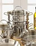 Review Calphalon  / Calphalon Tri-Ply Stainless 6 quart Stockpot and Pasta Insert
