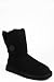 UGG Australia Women's Bailey Button Short Boots, 6, Black
