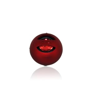 X-Mini II Capsule Speaker-Red by Satechi