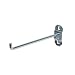 Triton Products 61629 Stainless Steel LocHook 6-Inch Single Rod 90-Degree Bend 1/4-Inch Dia, Pegboard Hook for Stainless Steel LocBoard, 5-Pack