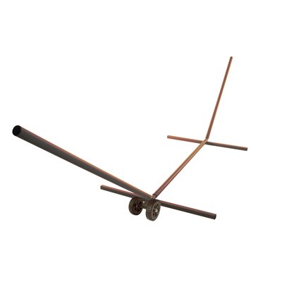 Bronze Hammock Stand with Wheel Kit