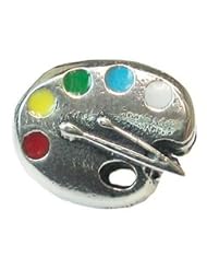 Zable Artist Palette Hobbies Professions Sterling Silver Charm
